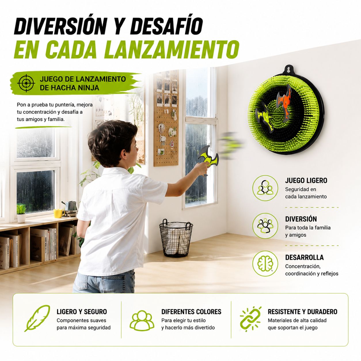 Juego Ninja de Precisión