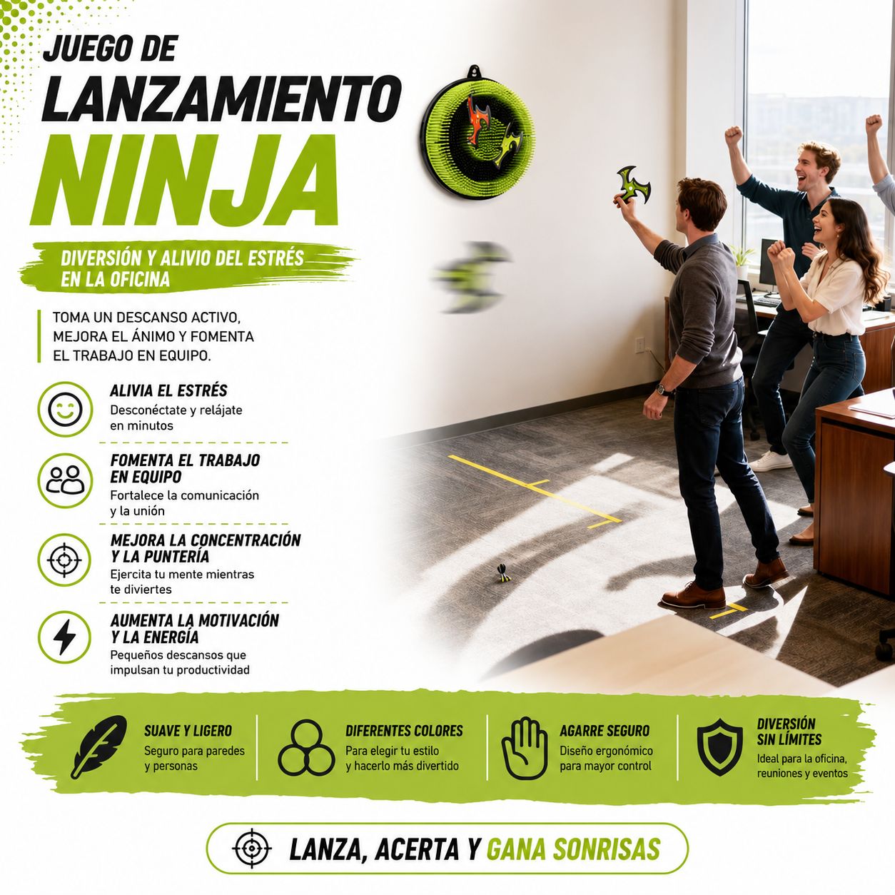 Juego Ninja de Precisión